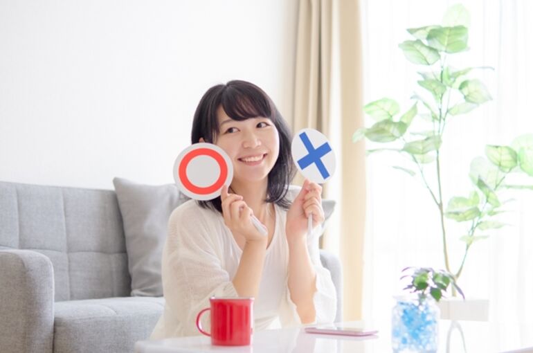 ○×を持つ婚活アラサー女性　