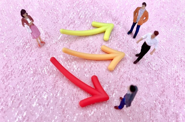 迷う